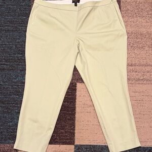 J. Crew Light Green Martie Ankle pants Size 20